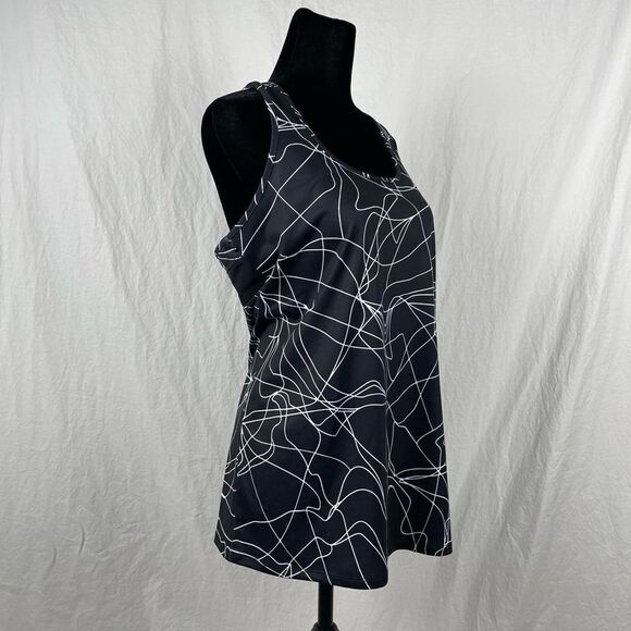 Fabletics Racer Back Mesh Activewear Tank Top - Women’s M - Picture 3 of 6